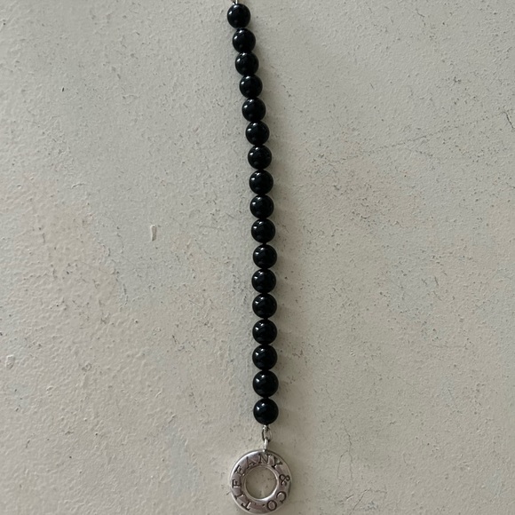 *Authentic* Tiffany and Co black onyx toggle bracelet. - Picture 4 of 5